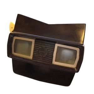 View-Master Model E Viewer, Brown With Beige Lever - Sawyer's